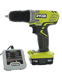 Ryobi HJP004L, kit de perforación, 3 8 pulgadas, 12 voltios (paquete de 3 unidades que incluye: 1 x taladro HJP003, 1 x batería CB121L, de 12 V, 1 x cargador de batería 140157001, 12 voltios)