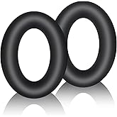 Adhiper Silicone Ear Pads Cover Protector for Bose QuietComfort Ultra Headphones,Sweatproof Headphones Cushions,Rugged Durability Earcup Cover Protector,Replacement Ear Cushions Cover(Black)