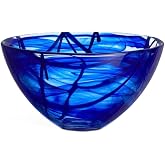 Kosta Boda - Contrast Bowl Large Blue/Blue 35 cm
