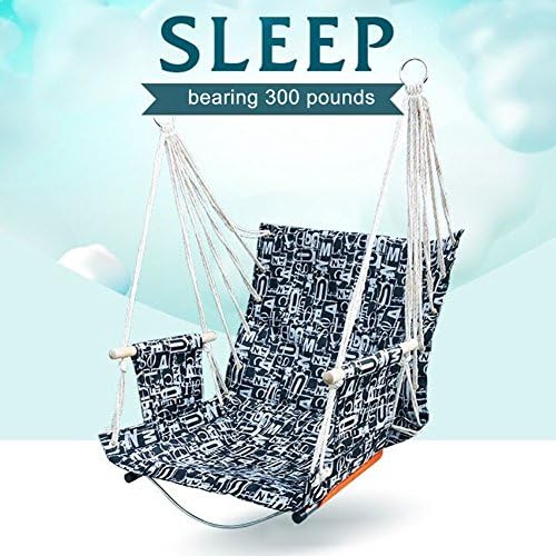 Chair Style Swing Hammock, Myckuu Dorm Bed Side Rocking Chair for Student