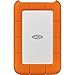 Lacie Rugged 2TB External Portable Hard Drive - USB 3.0, USB-C – STFR2000800 /STFR2000400 - with Ivation Compact Portable Hard Drive Case (Small)