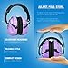 HEARTEK Noise Cancelling Headphones for Kids & Toddlers - Hearing/Ear Protection Lavender