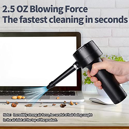 Electric Air Duster, 40000 RPM Portable Air Blower for Computer