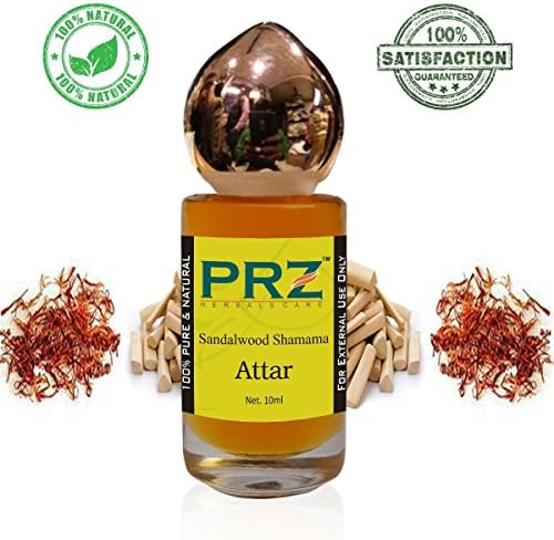 PRZ Sandalwood Shamama Attar Roll-on For Unisex (10 ML) - Pure Natural Premium Quality Perfume (Non-Alcoholic)