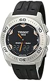 Tissot Men's T002.520.17512 Stainless Steel Racing Watch with Black Rubber Strap