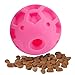 Super-Size Treat Ball Dog Toy Interactive Treat Dispenser IQ Treat Ball for Large Dogs Made of Environmental and Non-Toxic Bite Resistant Material 5 Inches in Diameter.