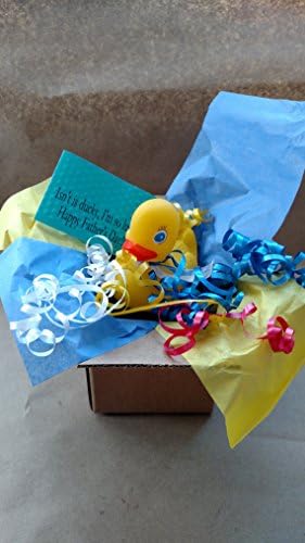 Father's Day Greeting Card Gift Box SPEC-QUACK-ULAR Yellow Rubber Duck Present Package Direct Ships to Family Friends