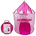 Kids Play Tent for Girls Princess Castle Playhouse with glow in the dark stars and Carry Case - Tents & Playhouses for Baby Toddler House Pink Foldable Premium Quality | Indoor and Outdoor use