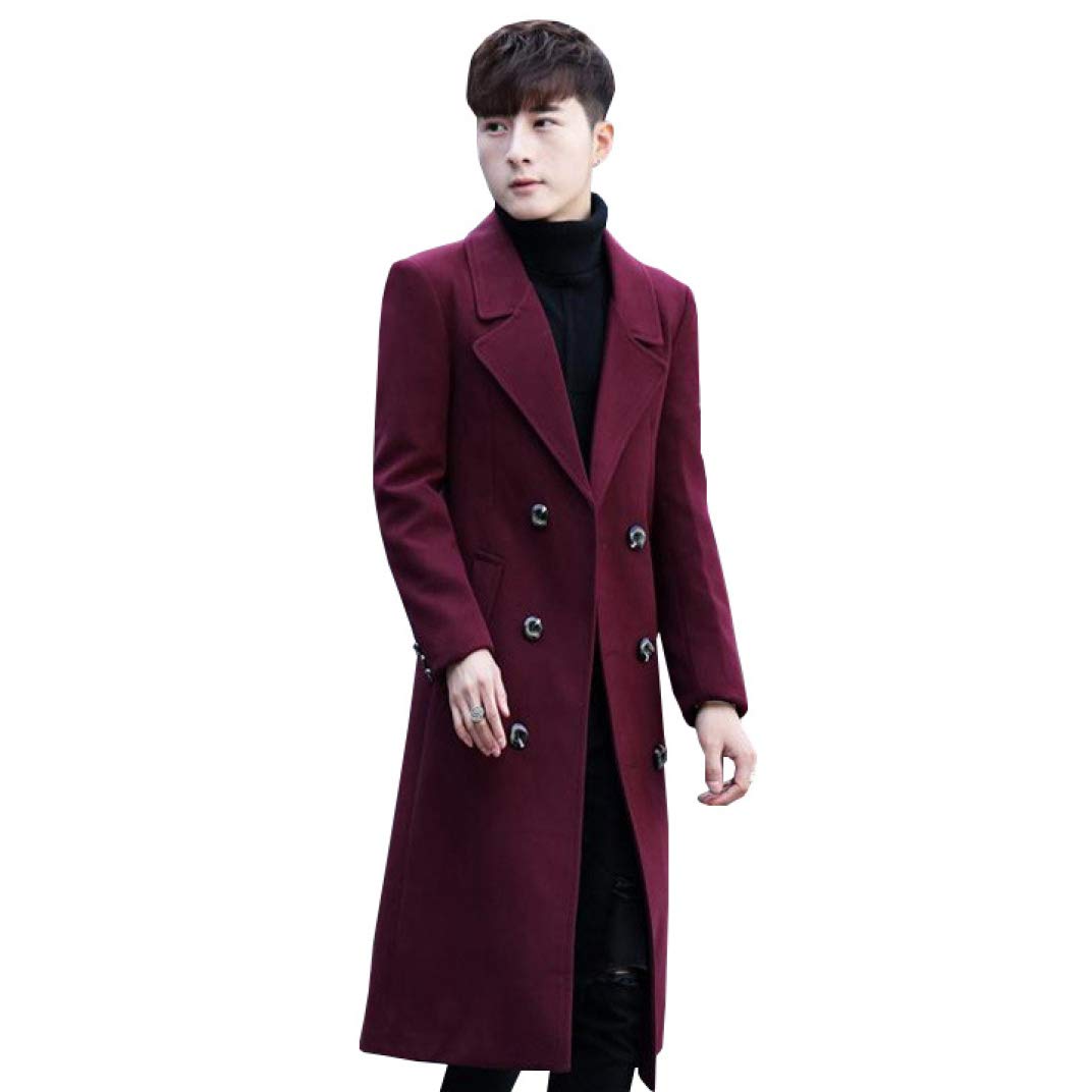 Mua メンズ メルトンコート 秋冬 ロング丈 大きいサイズ チェスターコート 紳士服 ボタン 防寒 暖かい カジュアル 修身 ファッション かっこいい ビジネス 通勤 お出かけ トレンチコート 無地 5色選べる M 5xl Tren Amazon Nhật Chinh Hang 21 Fado