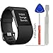 ACBEE for Fitbit Surge Band Strap with Tools and Operation Manual, Silicone Wristband Accessories for Fitbit Surge