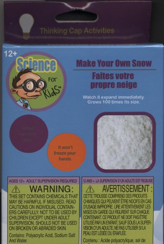 Thinking Cap Activities Make Your Own Snow Science for Kids 12+
