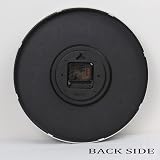 Esteopt Wall Clock 12 Inch Silent Non-Ticking Modern Plastic White view 6