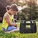 Juxcity Portable Mesh Soft Sided Pet Carrier Airline Approved Travel Bag for Small Medium Dogs Cats with Tow Sherpa Pads（Black）