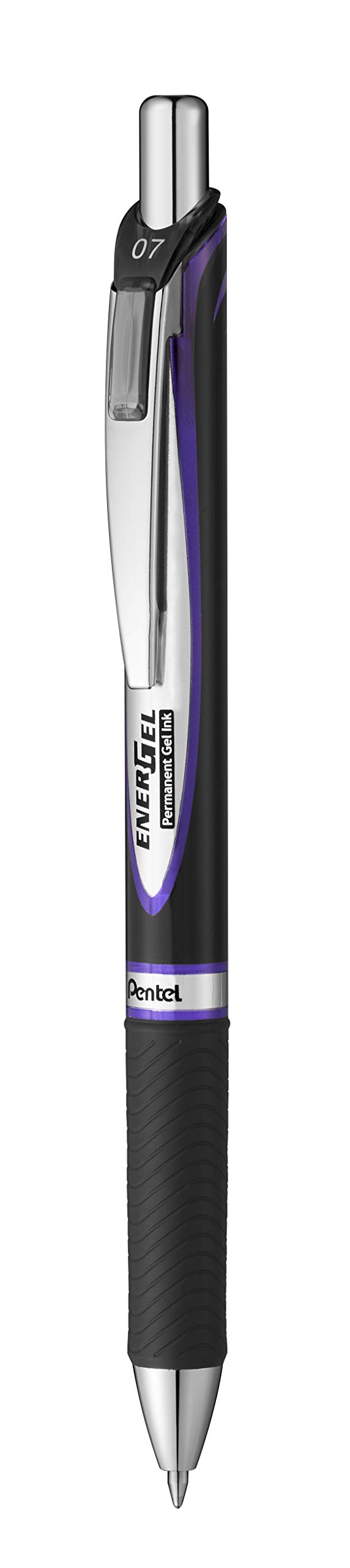 Pentel BLP77-VX Energel Document with Push Mechanism Waterproof 1 Purple