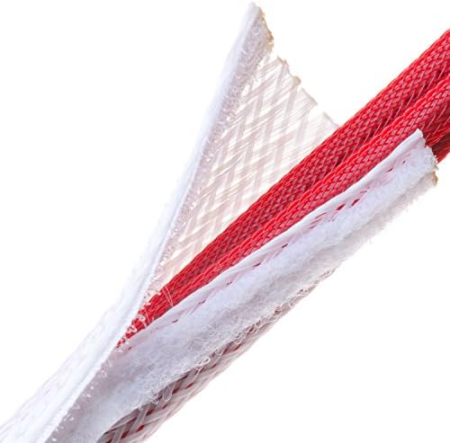Flexo-Wrap PET Easy On, Easy Off Access - 1/2" - White 6 ft piece