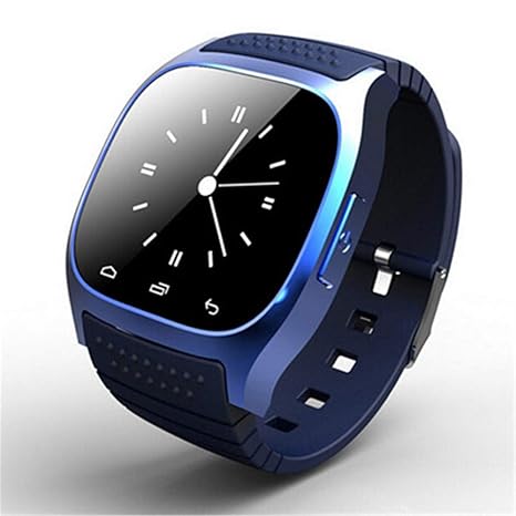 Amazon.com: QUARKJK Reloj inteligente con Bluetooth, reloj ...