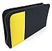 Elitexion 96 Capacity CD DVD Blu-Ray Media Folder Wallet Carrying Case - Yellow