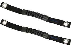 Mindvey Universal Car Headrest Grab Handle – Replacement Seat Handle Bar with Grommet Hole for Cars, Trucks, SUVs – Durable I