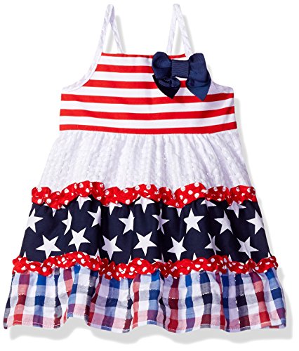 red white and blue sundress