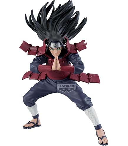 Statuetta Banpresto Madara Uchiha Naruto Shippuden - Vibration Stars 13 Cm, PVC, Collezione Ufficiale Con Base Inclusa (BP28668P)