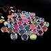 45PC Nail Art Glitter Powder Dust Tips Decoration by NYKKOLA