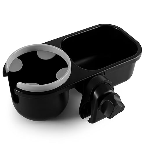 Motocaddy Accessories A Accmor Bike Cup Holder, Bike Water Bottle Holders, Universal 360 Degrees Rotation Cup Holder Bicycle Stroller Scooter Walker Wheelchair Bike Bottle Hol Mobility Scooter Cup Holder