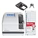 Pyramid Time Systems, Model 3550SS SmartSite Time Clock and Document Stamp, Patented SmartSite LED Linear Light Guide, Includes 25 time Cards, Ribbon, 2 Security Keys and User Guide, Made in USA