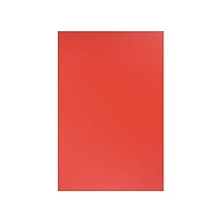 uxcell Corrugated Plastic Sheets,3mm Red Blank Yard