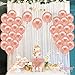 Rose Gold Balloons Party Decorations – Pack of 50, 12 Inch | Rose Gold Party Balloons For Birthday, Graduation, Baby Shower, Engagement, Weddings | Rose Gold Metallic Balloons for Bachelorette Party