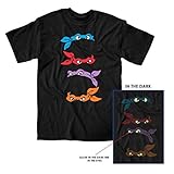 Teenage Mutant Ninja Turtles Mask Lineup Adult Black T-Shirt