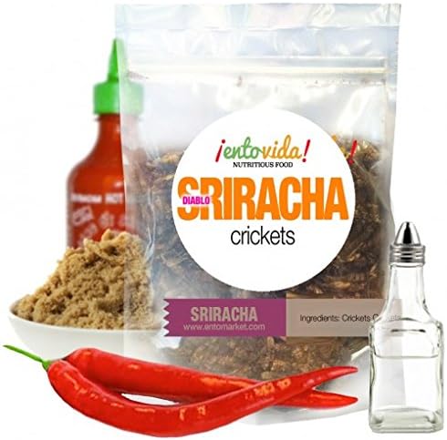 Edible Insects | Sriracha Crickets