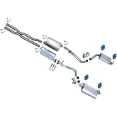 Dual Muffler Exhaust Pipe System Replacement Parts For Dodge Charger R/T 2011 2012 2013 2014 5.7L