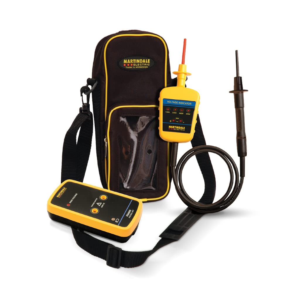 Martindale VIPD150-S Safe Isolation Voltage Indicator and Proving Unit Kit, GS38 Compliant, 50–1000V AC/DC