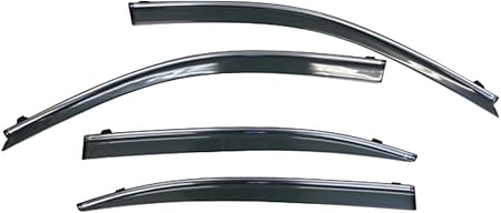 Amazon Breed 説明書付 レクサス Ls 40 系 ロング 車専用 メッキ モール ドア バイザー サイド バイザー 取付金具付 Ls460l Ls600hl サイドバイザー 車 バイク