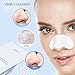 Blackhead Remover Pore Strips Anjou Deep Cleansing Peel off Strip for Nose & Face, 32 Strips Last 4-6 Months