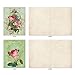The Best Card Company - 10 Boxed Note Cards with Flowers - Blank Assorted Floral Notecards Bulk (4 x 5.12 Inch) - Romance and Roses M2379OCB
