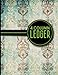 4 Column Ledger: Account Book, Accounting Journal Entry Book, Bookkeeping Ledger For Small Business, Vintage/Aged Cover, 8.5