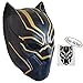 Black Panther Helmet Mask Latex Adult Teen Boy Halloween Costume Cosplay Dress Up