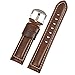 Vintage Leather Watch Band EACHE Watch Strap Oil Wax/Discolored Litchi Grain Genuine Leather Replacement Watchband for Men for Women 18mm 19mm 20mm 21mm 22mm 23mm 24mm
