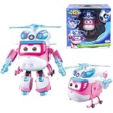 Super Wings Electric Transforming Golden Girl Robot Figure/giocattolo