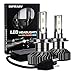 Infitary LED Headlight Bulbs H7 Auto Headlamp Car Headlight 64W 6500K 10000 Lumens Super Bright White- 2 Bulbs- 3 Year Customer Service, Not for Daytime Running Lights