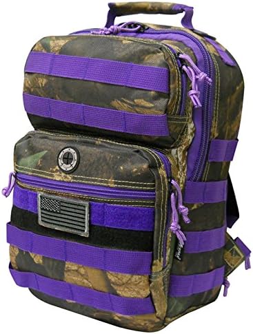 purple tactical backpack