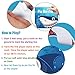 Pin the Fin on the Shark Games Birthday Party Supplies Decorations Shark Sticker Party Favors Games- 30 Fins