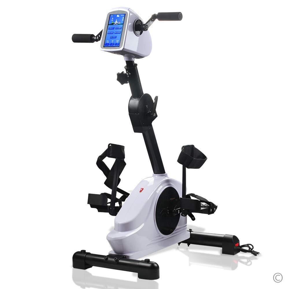Electronic Physical Therapy Rehab Bike Trainer Exerciser Cycle Arm