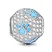 NINAQUEEN 925 Sterling Silver Charms Dog Puppy Paw Animal Bead fit for Pandöra Bracelets Pendant Necklace, Birthday for Women Teen Girls Kids Daughter Sister