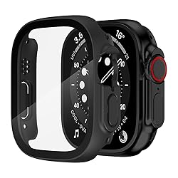 HANKN 2 Pack Hard Matte Case 49mm for Apple Watch