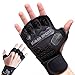 Weight Lifting Gloves with Special Inserts for a Stronger Grip | Integrated Wrist Wraps | Full Palm Protection | Great for Pull-Ups, Cross-Training, Fitness & Powerlifting | Men & Women