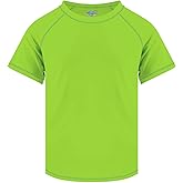 Semois Boys Rash Guard Swim Shirt Short Sleeve Swimwear Toddler Kids Youth Rashguard Water Shirt UPF+ 50 Quick Dry Shirt