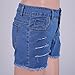 BAIFERN Womens High Waisted Shorts Ripped Stretch Washed Denim Jeans with Pockets