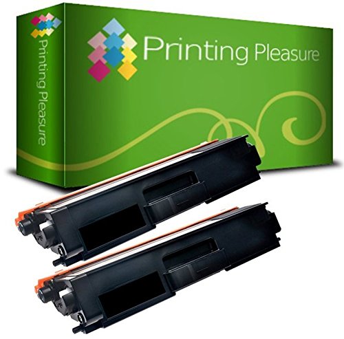 Printing Pleasure Twin-Pack TN423 (TN-423BK) Black Toner Cartridges compatible with Brother HL-L8260CDW, HL-L8360CDW, HL-L9310CDW, DCP-L8410CDW, DCP-L8410CDN, MFC-L8690CDW, MFC-L8900CDW, MFC-L9570CDW
